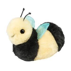 Chive 7" Bee Douglas Plush Stuffed Animal Cuddle Toy Bug Bubble Yellow Black